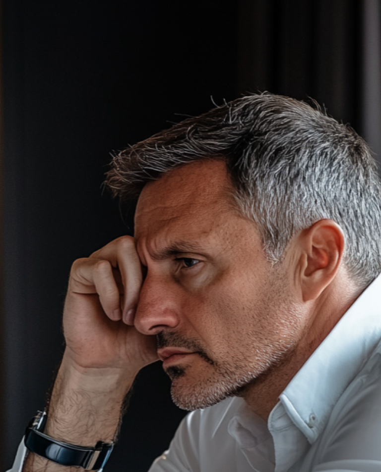Man thinking